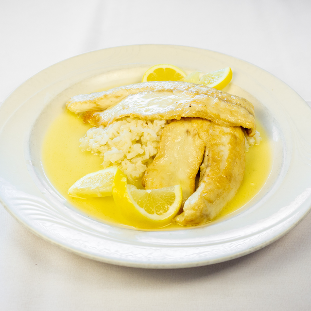 Pan Seared Branzino Fillet.