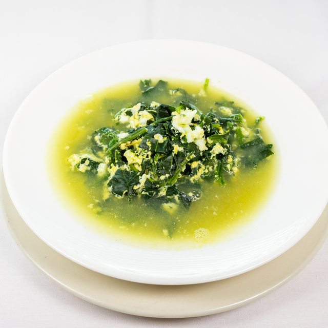 Straciatella Soup.