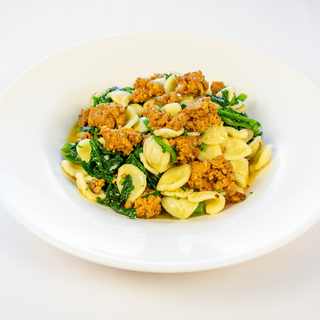 Orecchiette, Broccoli Rabe & Hot Sausage