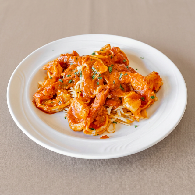 Shrimp Marinara.