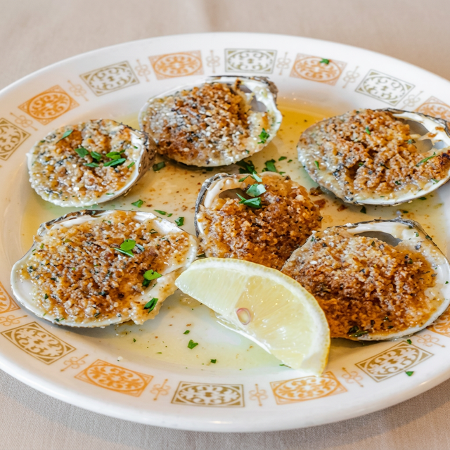 Baked Clams.